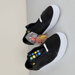 Vans Old Skool NYC Subway Black True White Unisex Shoes